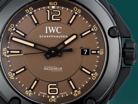 iwc black ceramic|iwc ceramic watches.